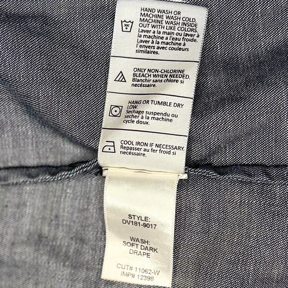 Vince Utility Jacket Womens XS Gray/Black Cargo Coat Preppy Gorpcore Minimalist - Picture 10 of 11